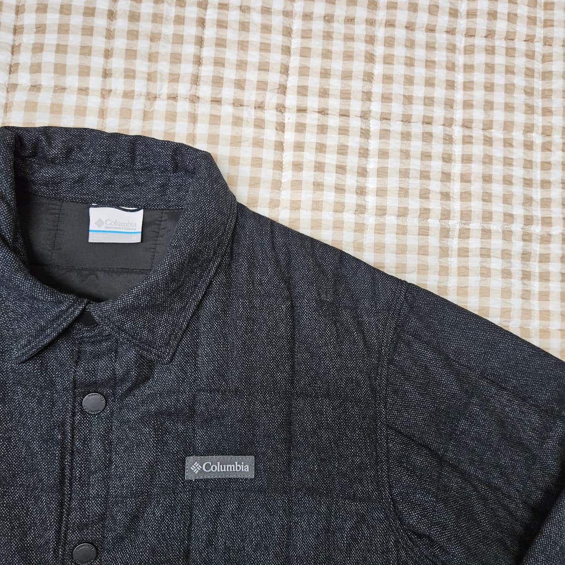 컬럼비아 랜드로머 퀼티드 셔츠 자켓 남자100~105 상품이미지4