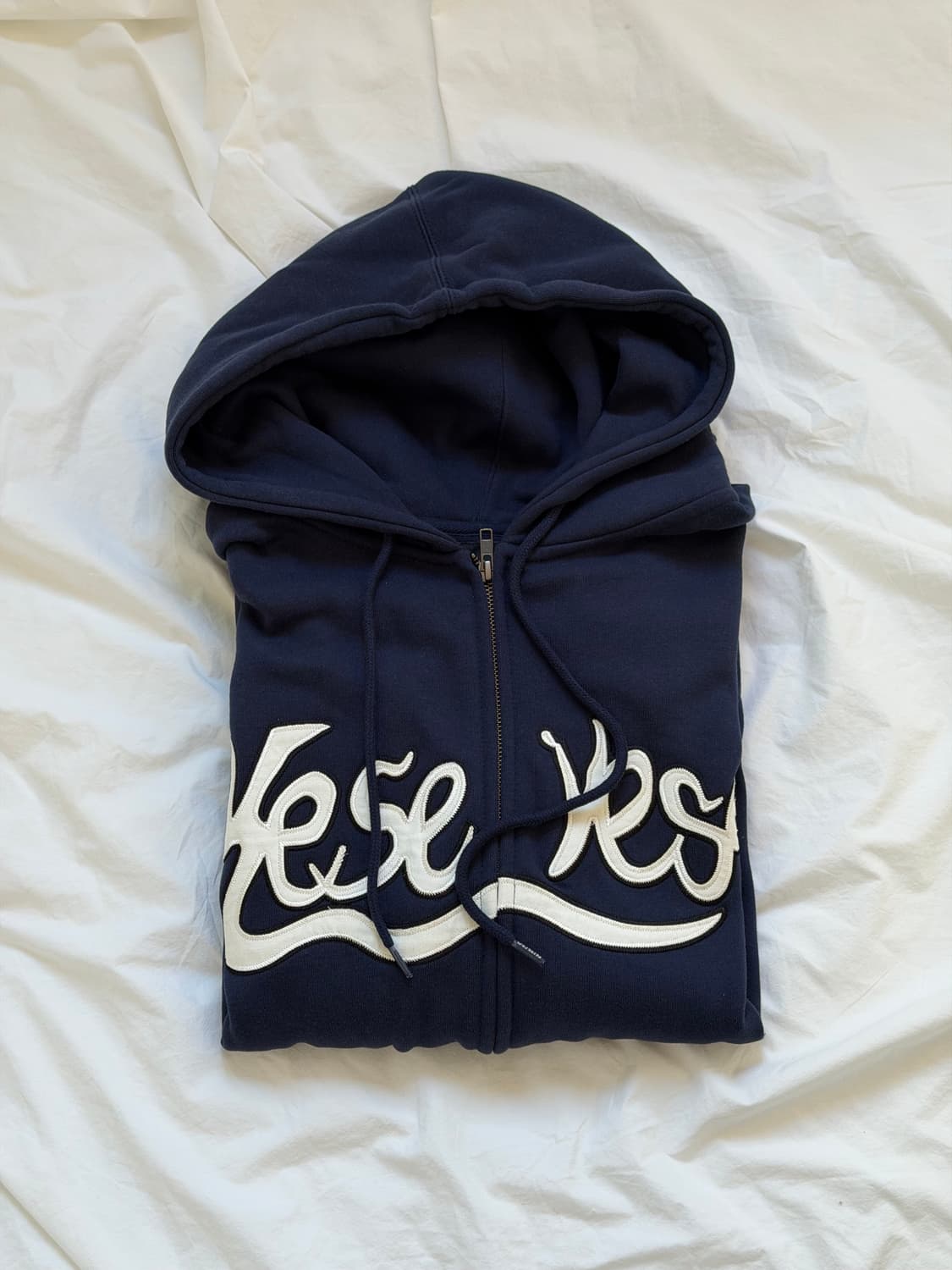 yeseyesee 후드집업 네이비 상품이미지1