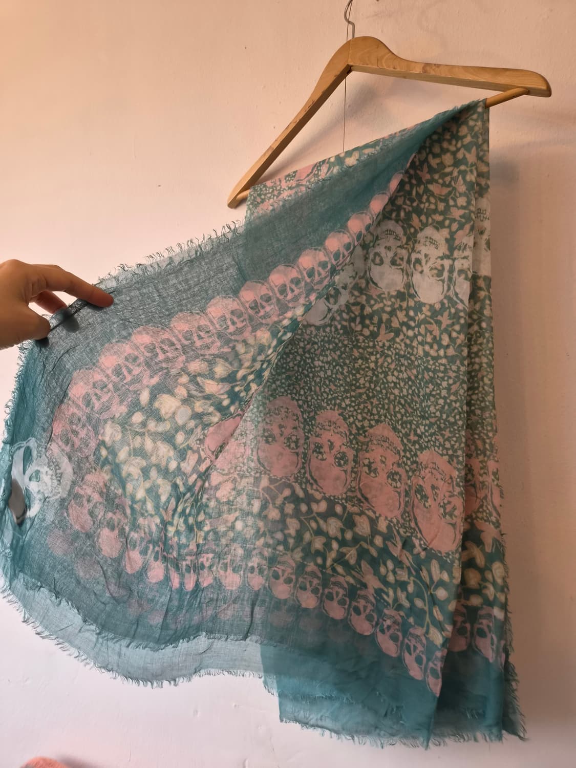 자딕앤볼테르 케리가든 스컬프린트 숄 스카프 상품이미지6