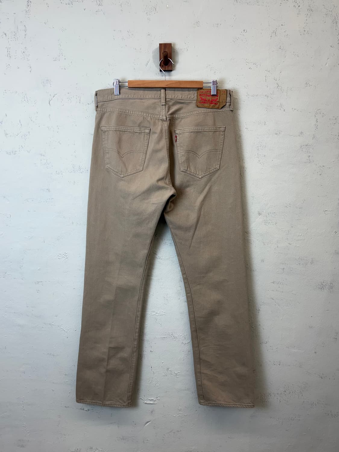 리바이스 빈티지 501 데님팬츠 베이지 상품이미지1
