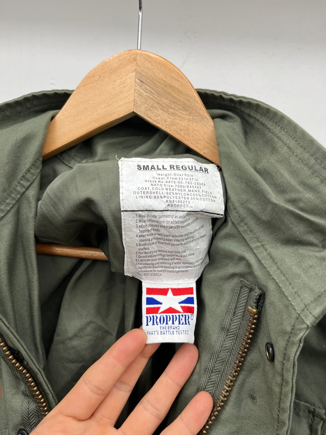 M) PROPPER M-65 FIELD JAKCET 상품이미지3