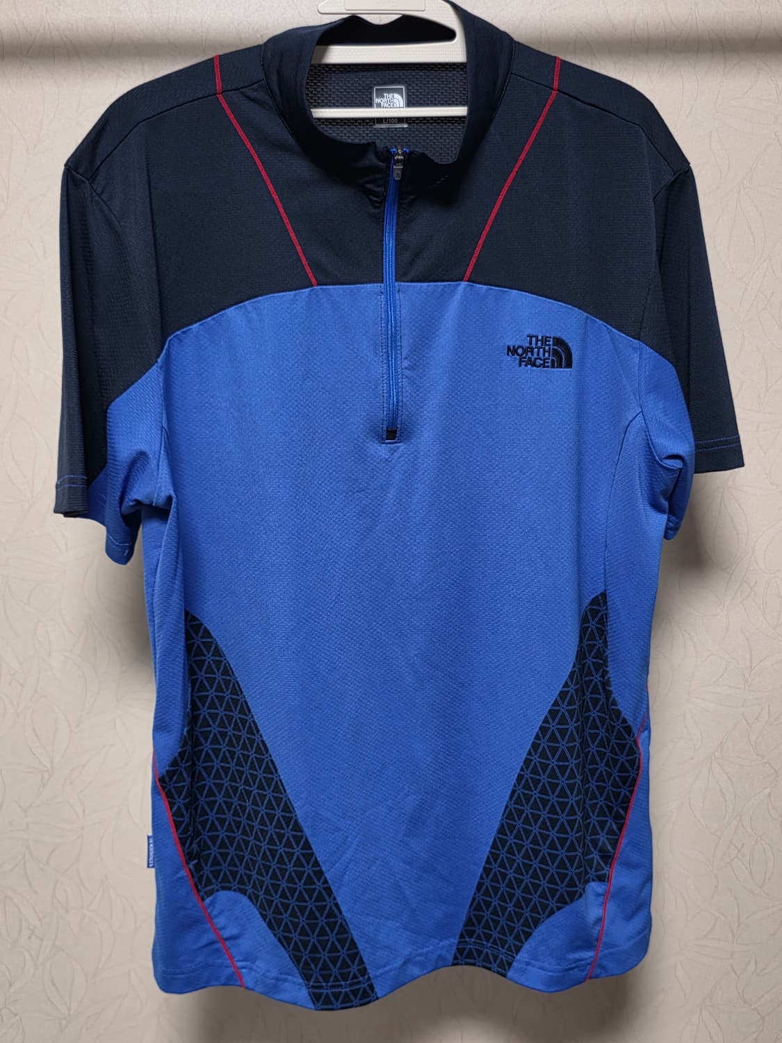 노스페이스 반팔 집업 L  상품이미지1