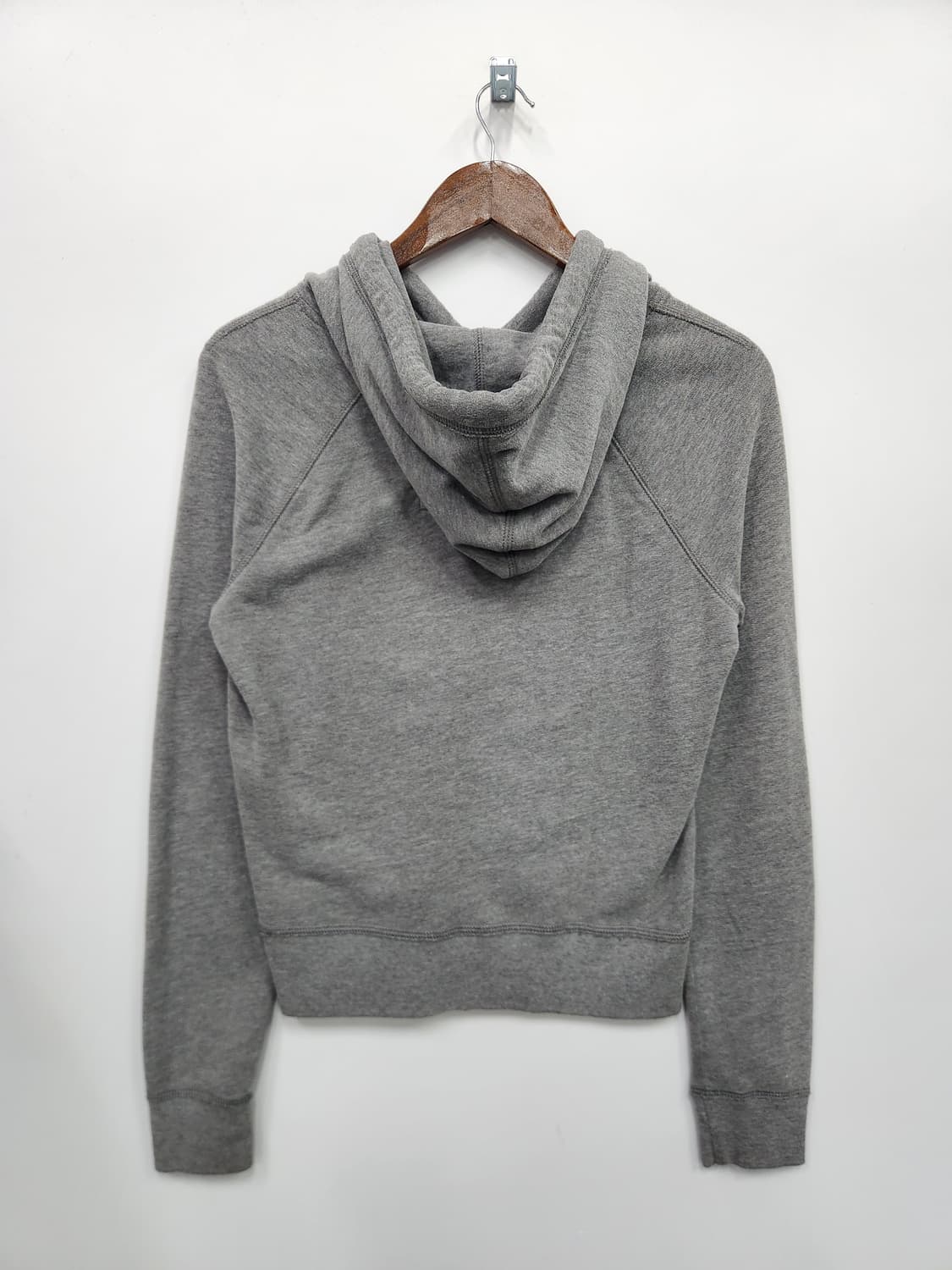 Hollister 그래이 로고 후드 상품이미지4