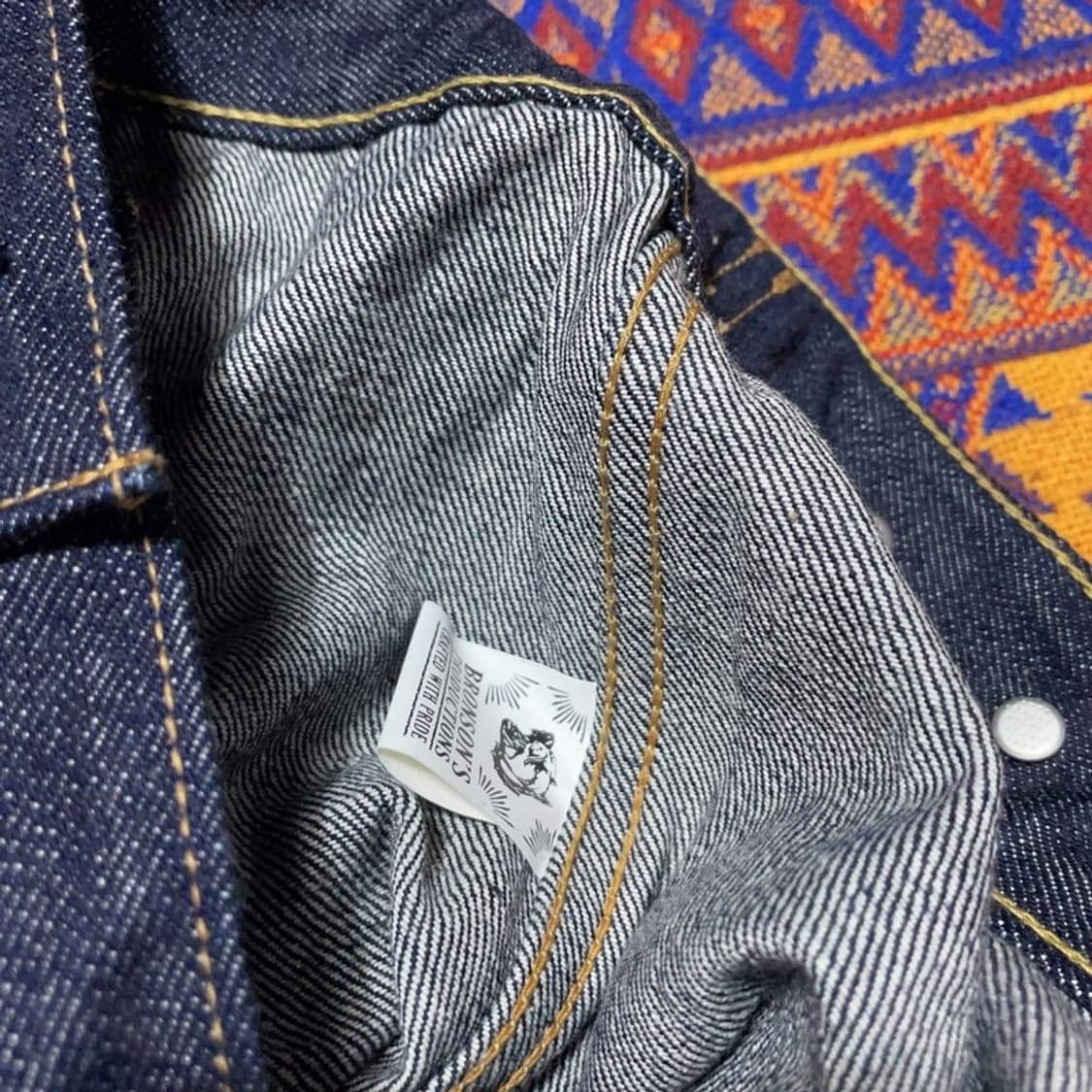 [100] 브론슨 807XX 데님 트러커 청자켓 상품이미지4