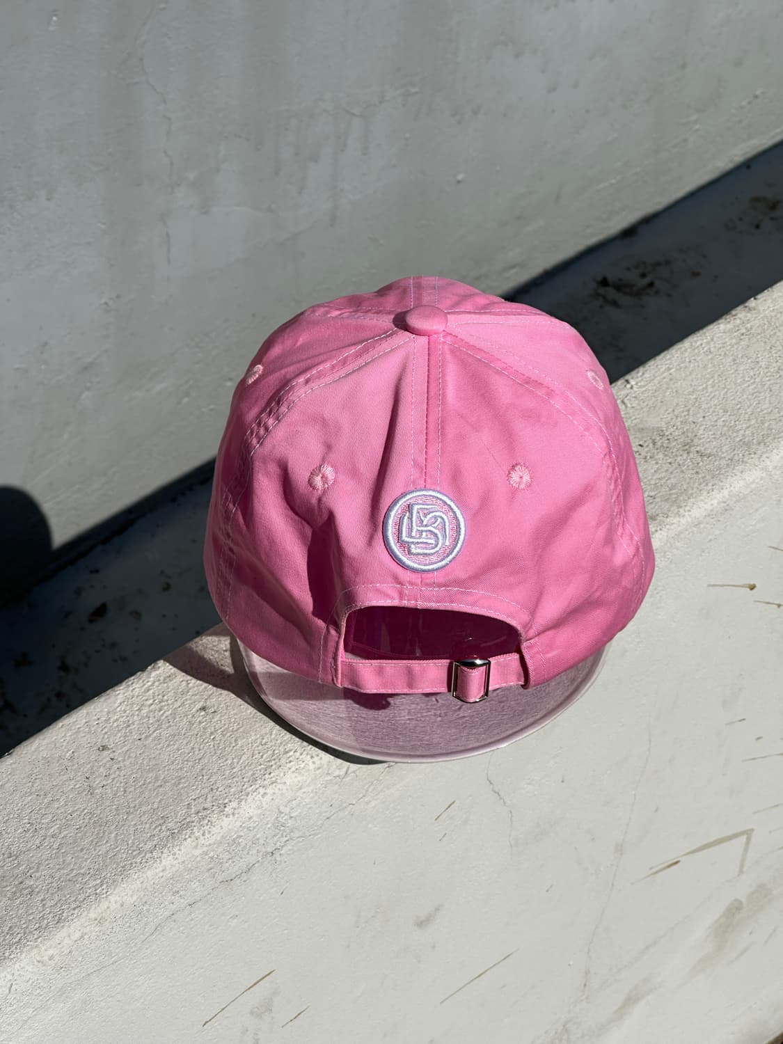 [M] 배드블러드 핑크 나일론 볼캡 모자 상품이미지4