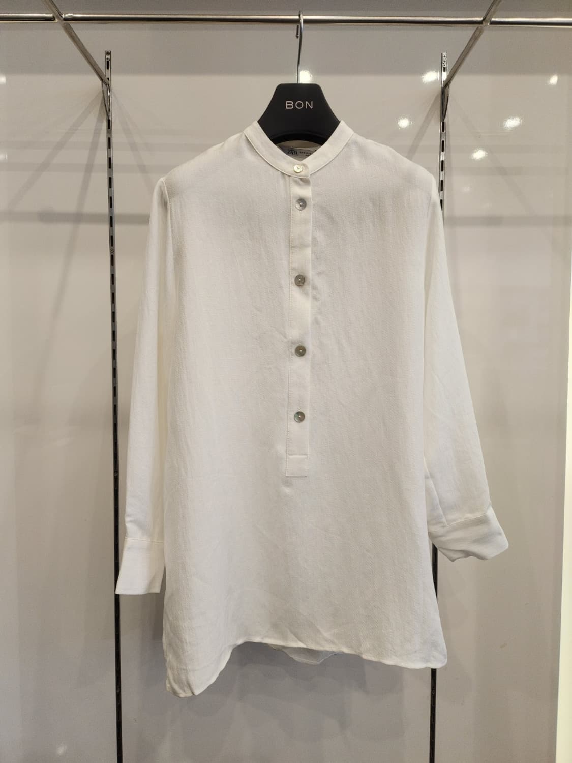 자라 여성 헨리넥 블라우스셔츠(새상품) 상품이미지1