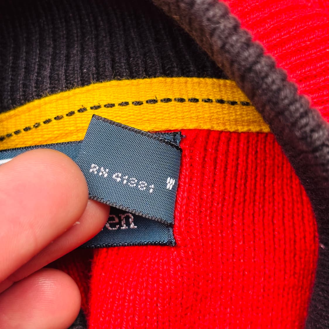 폴로 랄프 로렌 PRL1 카약 래프팅 레드 니트 집업 L 상품이미지8