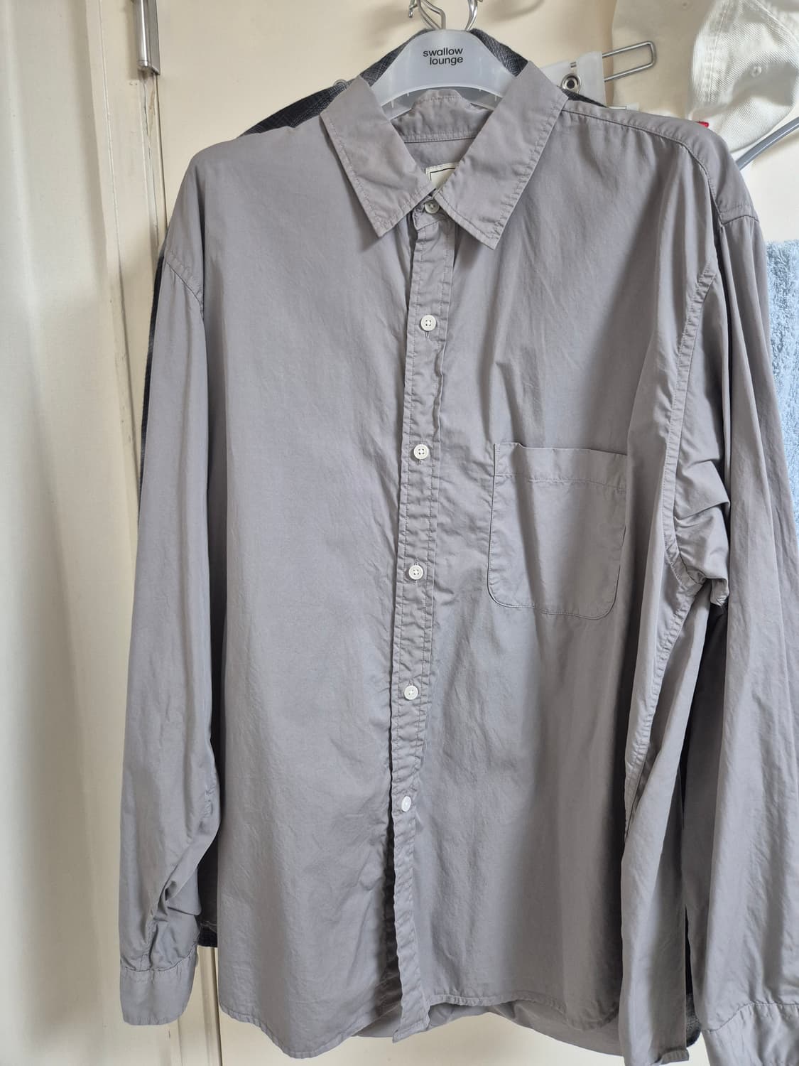 어나더오피스 볼드가먼트 셔츠 콘크리트 00 사이즈 상품이미지3