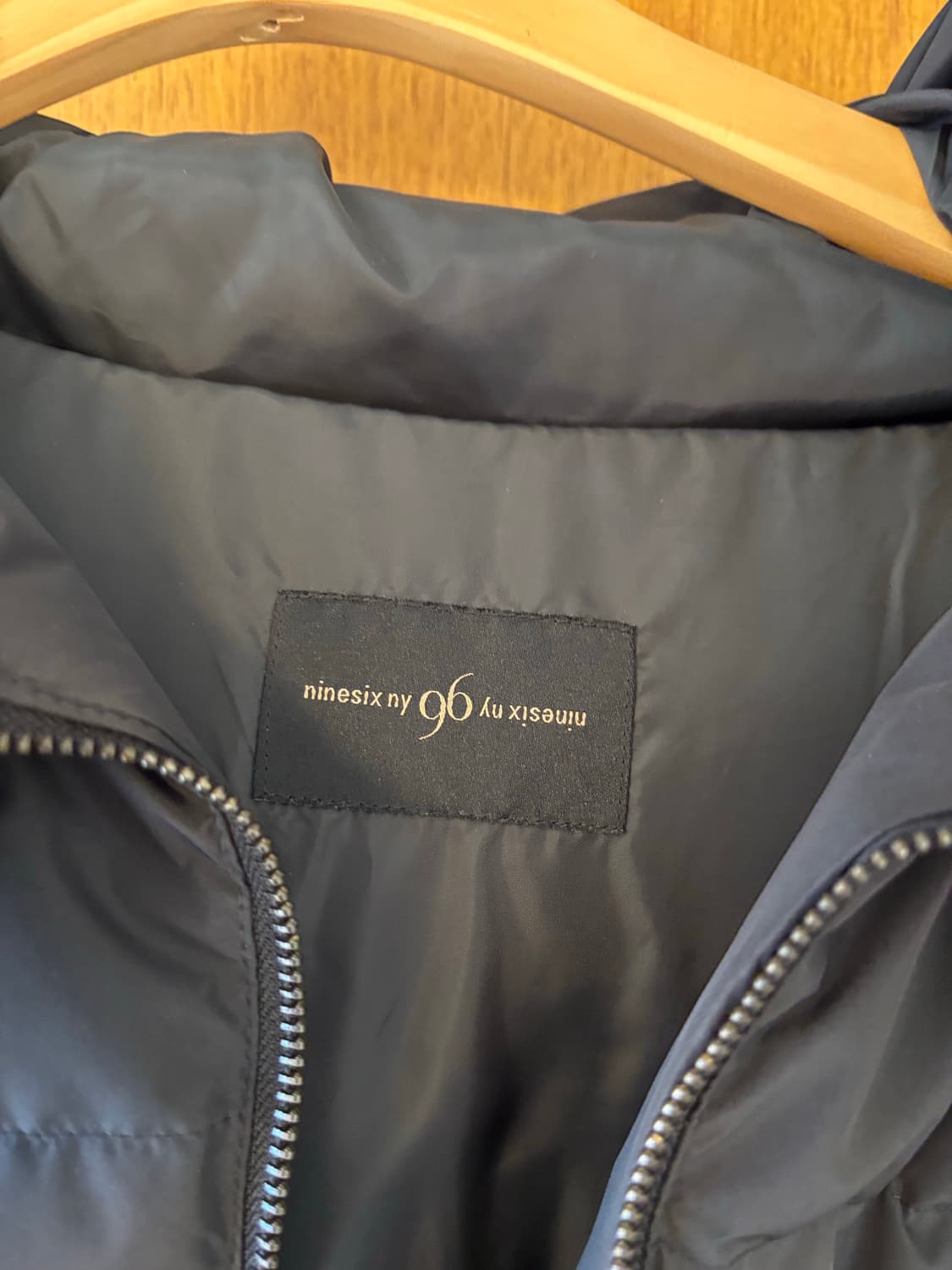nine six 뉴욕 블랙 패딩 상품이미지3