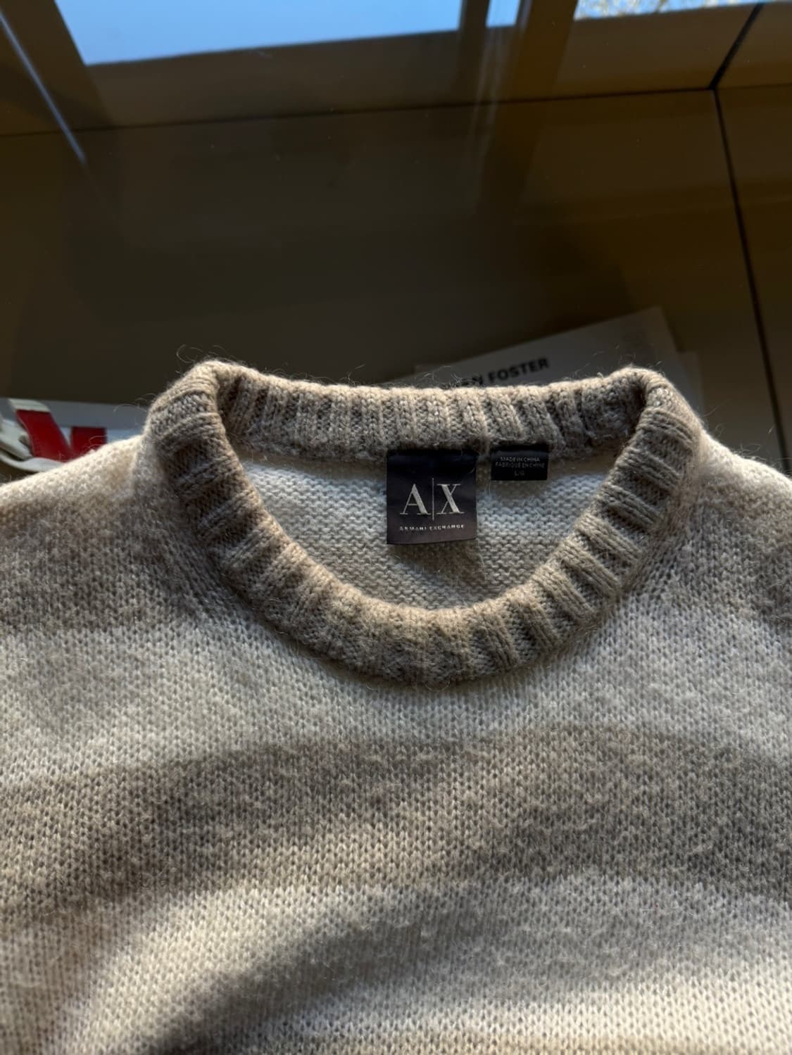 아르마니 익스체인지 알파카 니트 100 상품이미지7
