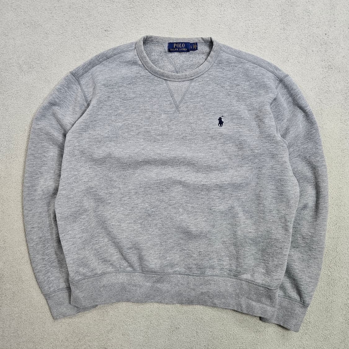 폴로 랄프 로렌 맨투맨 L 그레이 상품이미지1