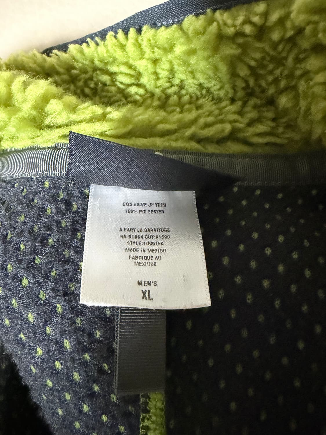 [XL] 파타고니아 빈티지 딥파일 그린컬러 상품이미지7