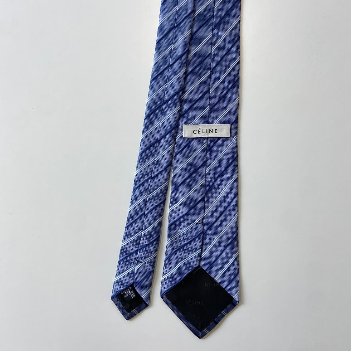 신형 셀린느(CELINE) 심플로고 정품 명품 넥타이8.6cm 상품이미지3
