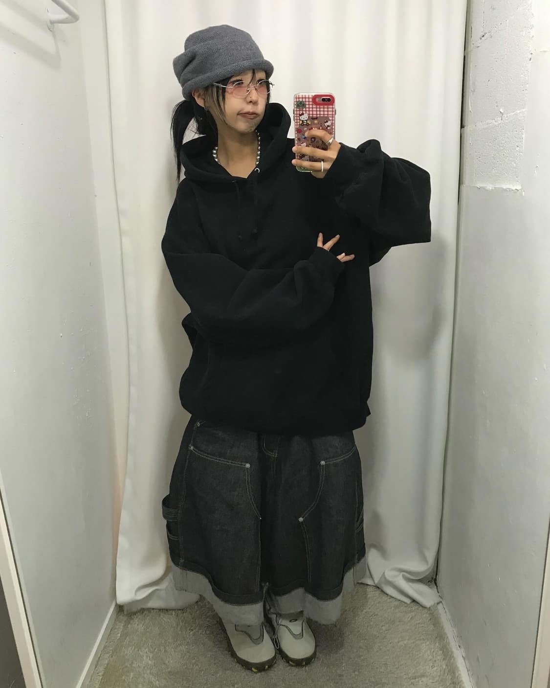 Supreme Satin Applique Hoodie - 23Fw 상품이미지3