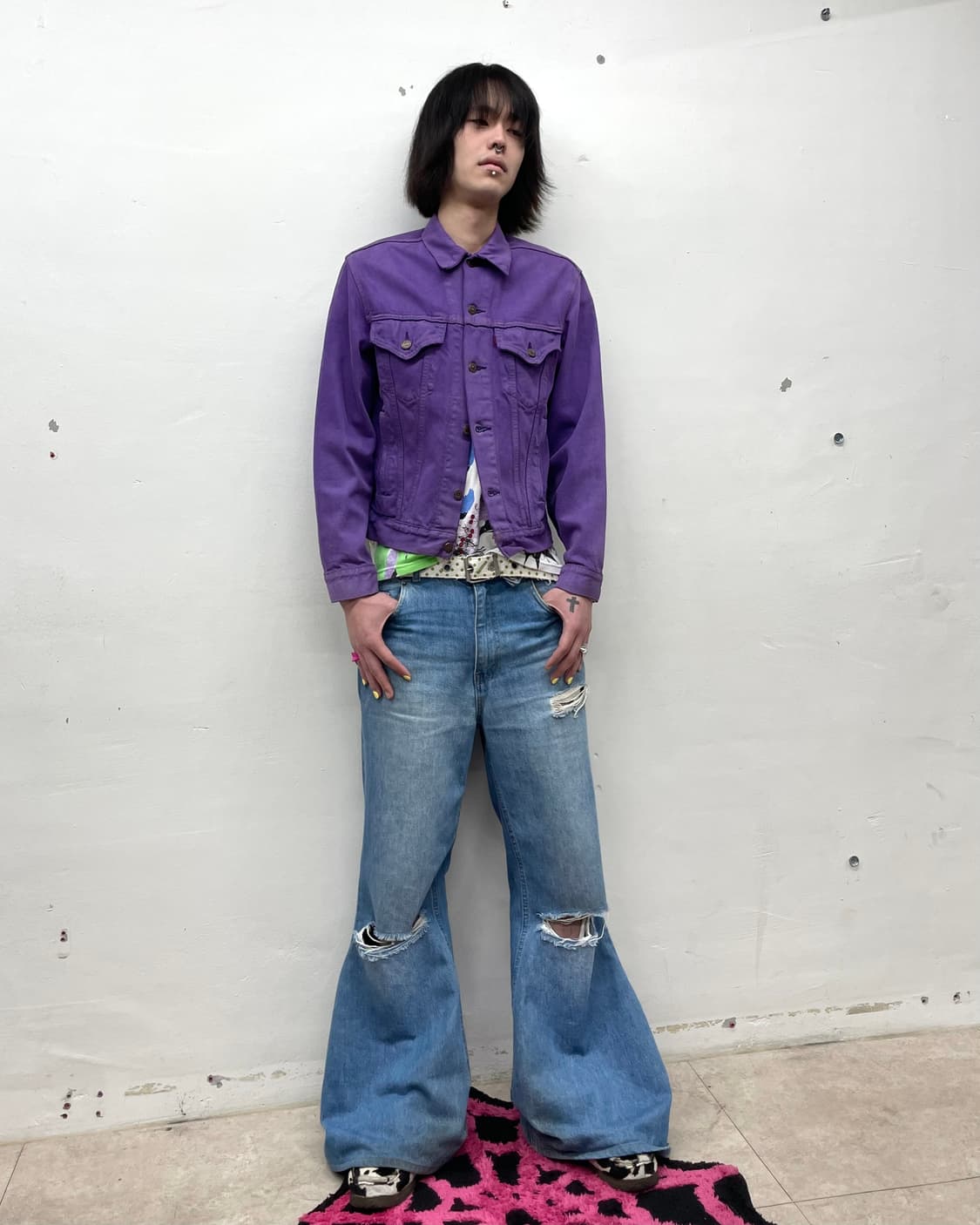 Levi's Purple Denim Jacket 상품이미지6