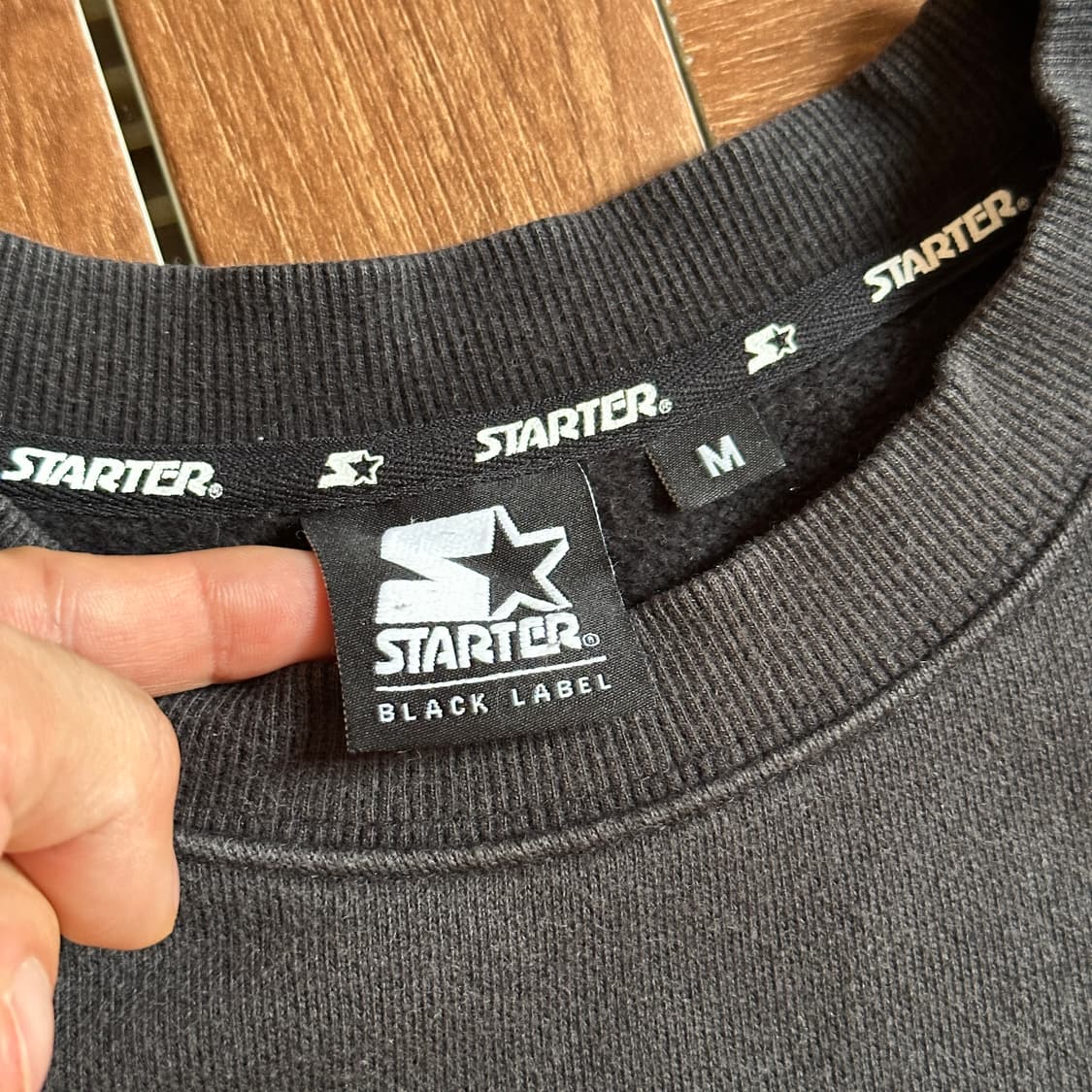Starter pigment dyeing piping sweats 상품이미지7
