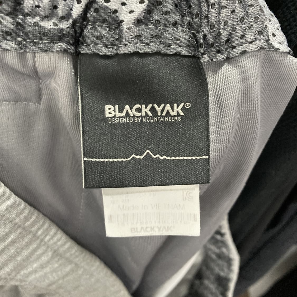 블랙야크 남성밴딩반바지 그레이 M  상품이미지3