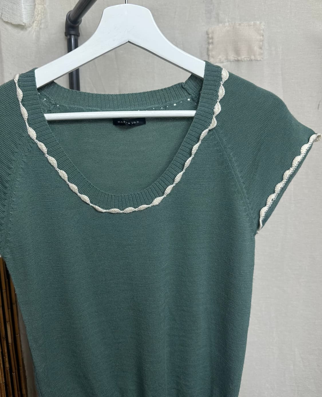 marble ink lace point knit 상품이미지3