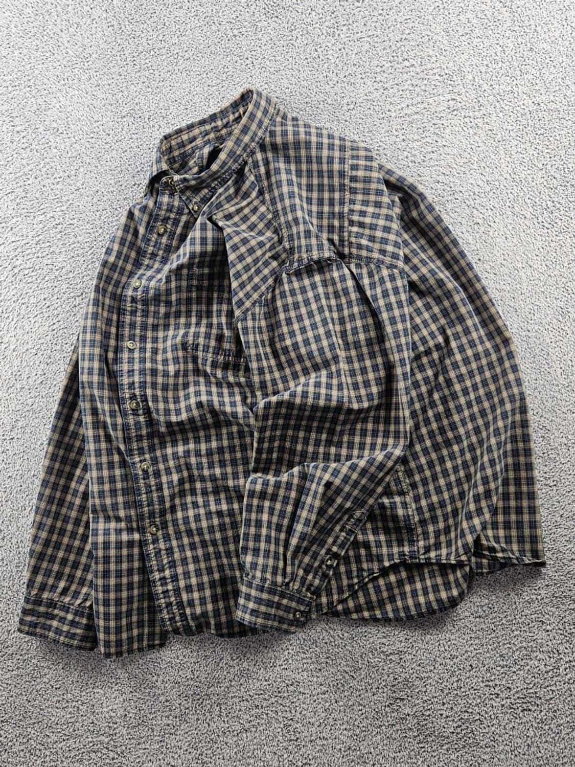 칼하트 체크 패턴 체스트 포켓 빅 셔츠 ( 2XL ) / 10882 상품이미지3