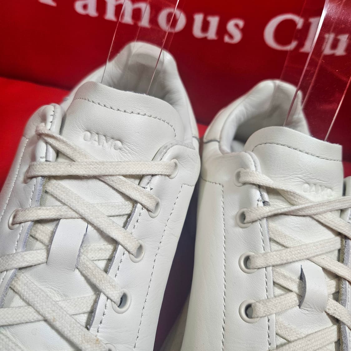 OAMC x 아디다스오리지널 TYPE-2L 오프화이트 가죽 스니커즈 상품이미지3