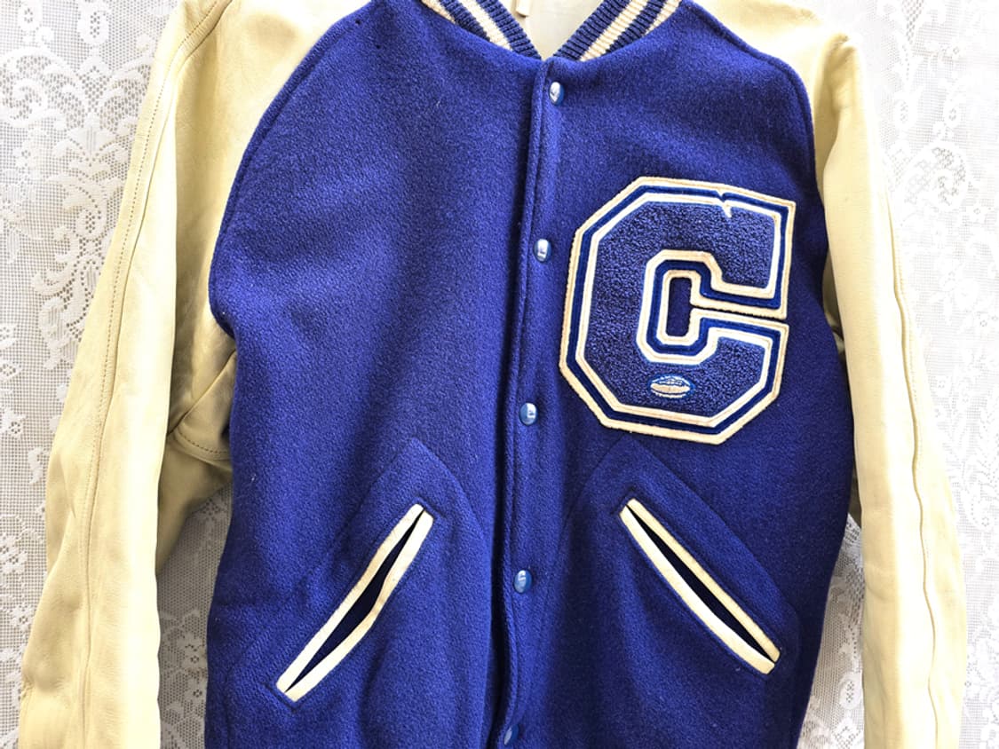 60-70s 라슬러 니팅 레터맨 바시티 (made in usa) 상품이미지3