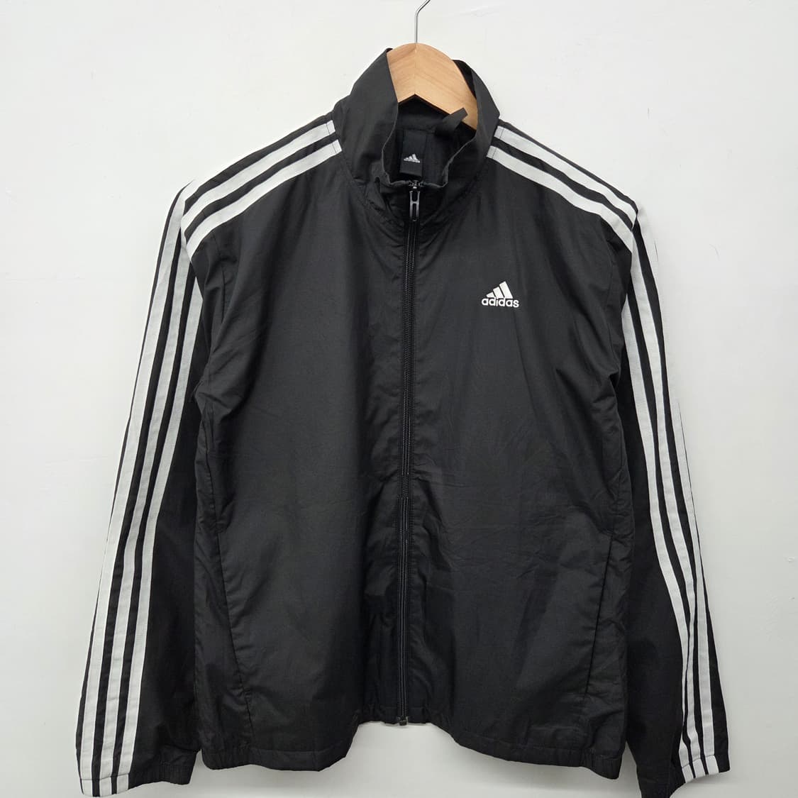 아디다스져지 삼선 트랙탑 바람막이 여m 상품이미지2