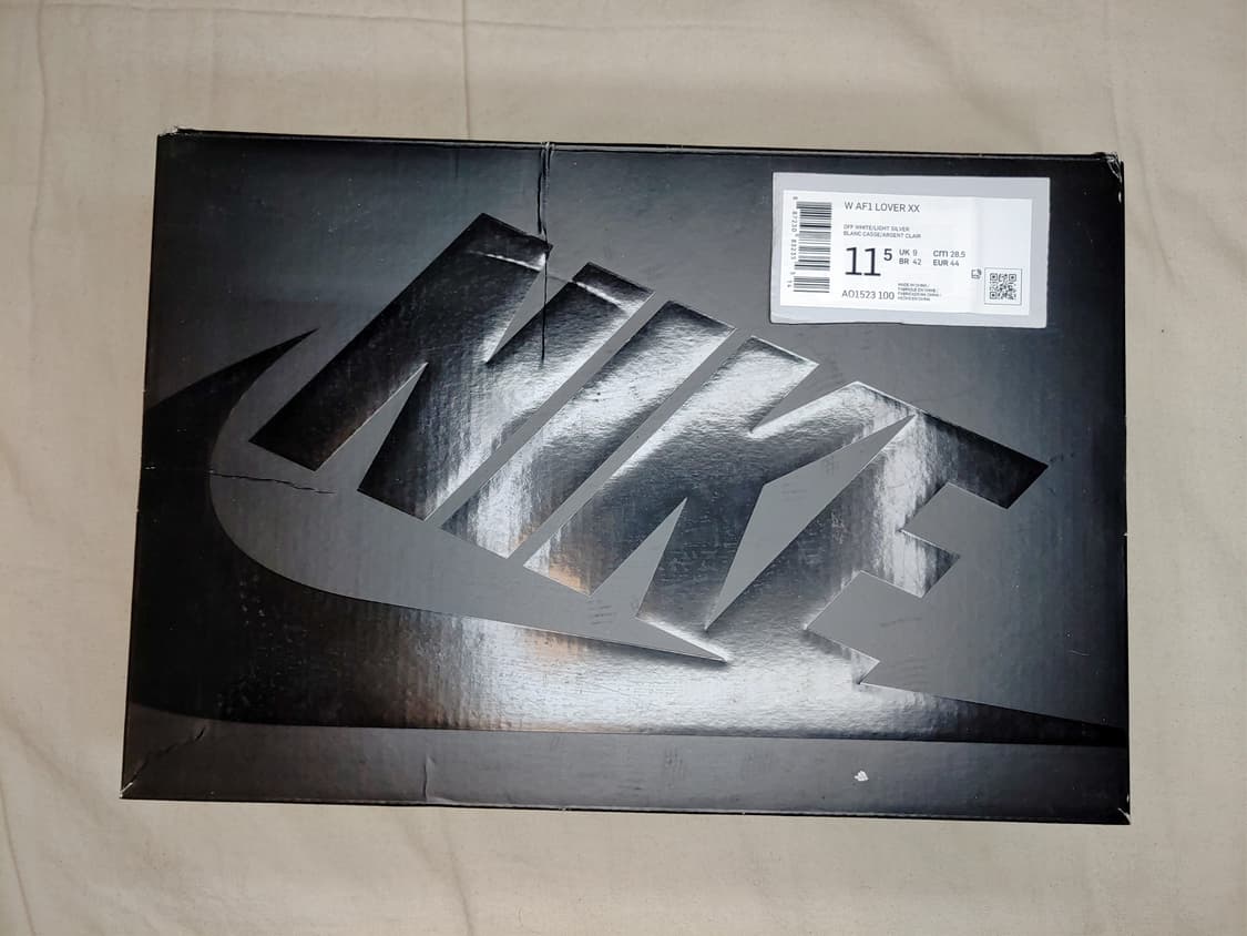 (W) 나이키 에어포스 1 러버 XX 뮬 슬리퍼 여성 우먼 270 275 상품이미지6