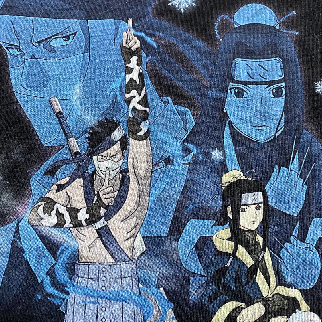 나루토 자부자 하쿠 부틀렉 애니메이션 티셔츠 상품이미지6