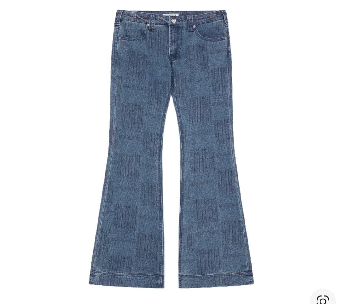 코이세이오 빈티지 부츠컷 데님 팬츠 블루 상품이미지1