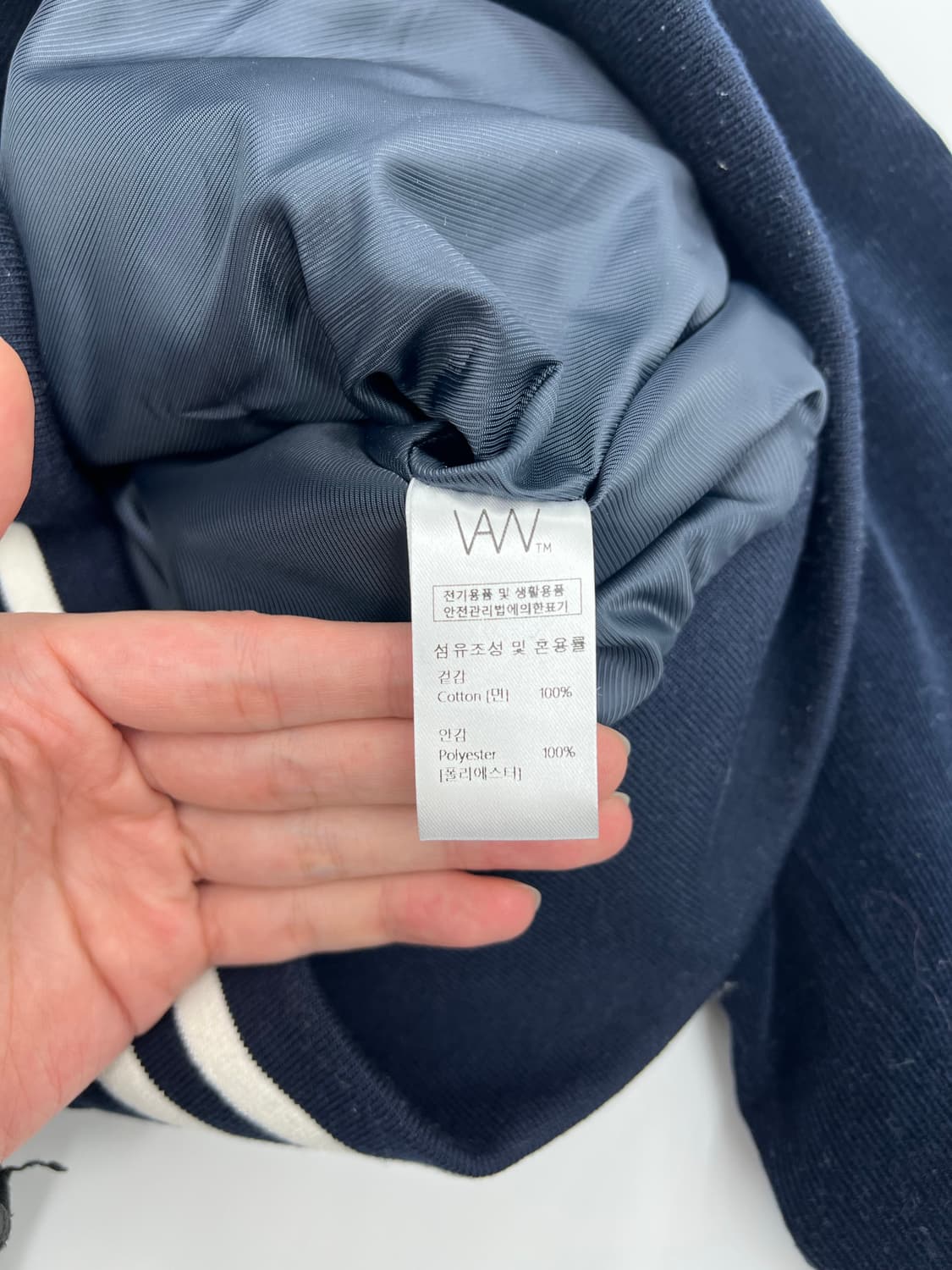 우먼 코듀로이 베이스볼 크롭 자켓 상품이미지3