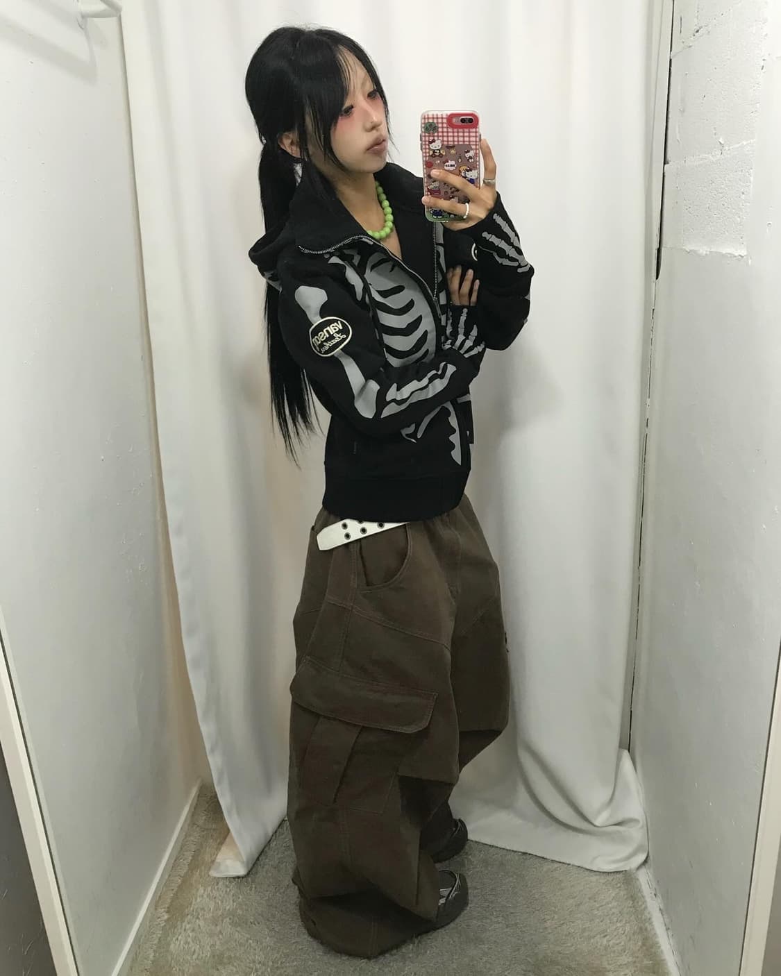 Vanson Bone Hood Zip-Up 상품이미지3