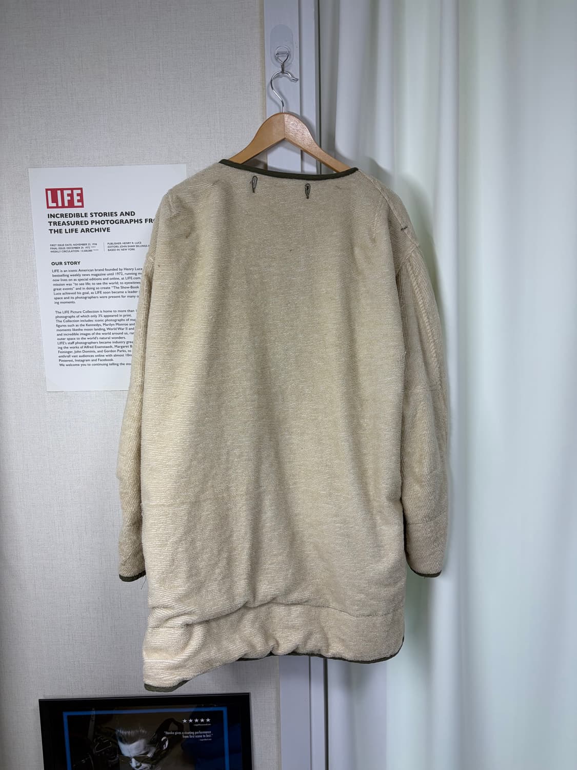 50s 미군 M-51 파카 내피 라이너 OG Large 상품이미지2