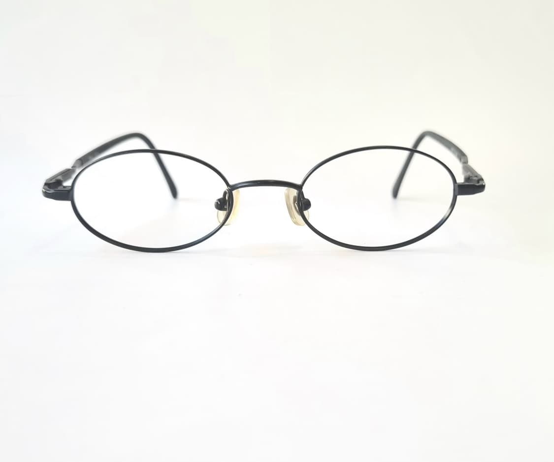 데드스탁  레트로안구  블랙 오벌 안경테 384 상품이미지2