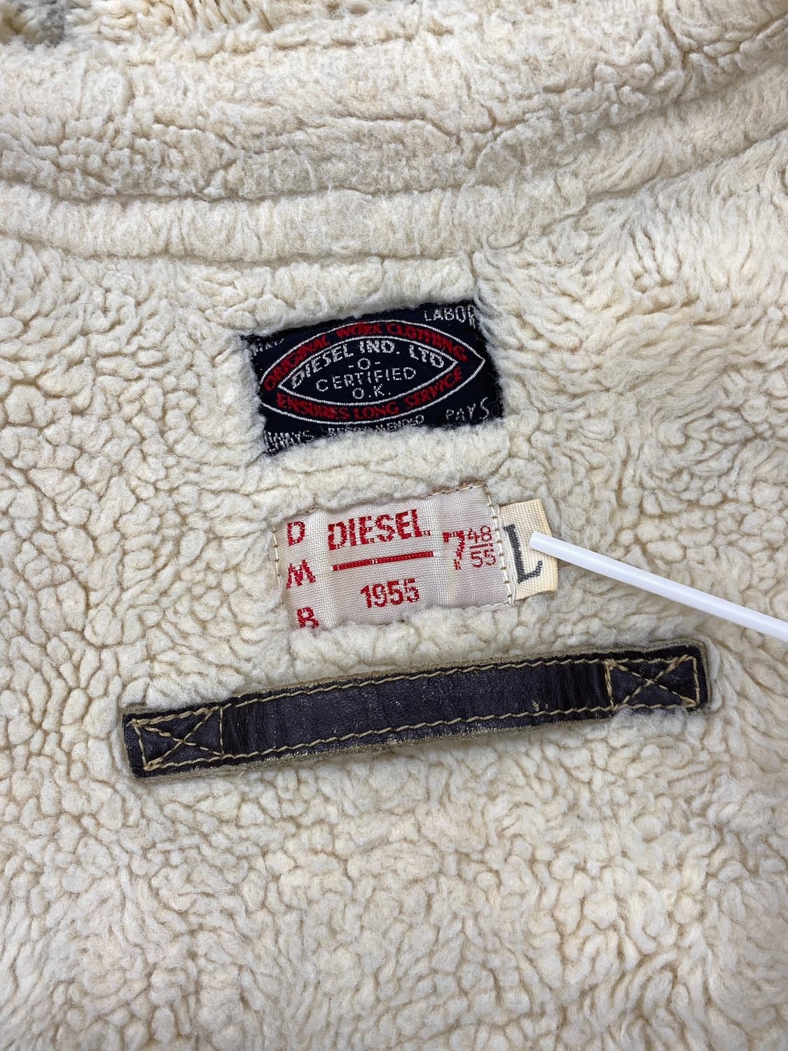 90's 디젤 타입 B-7 시어링 자켓 상품이미지10