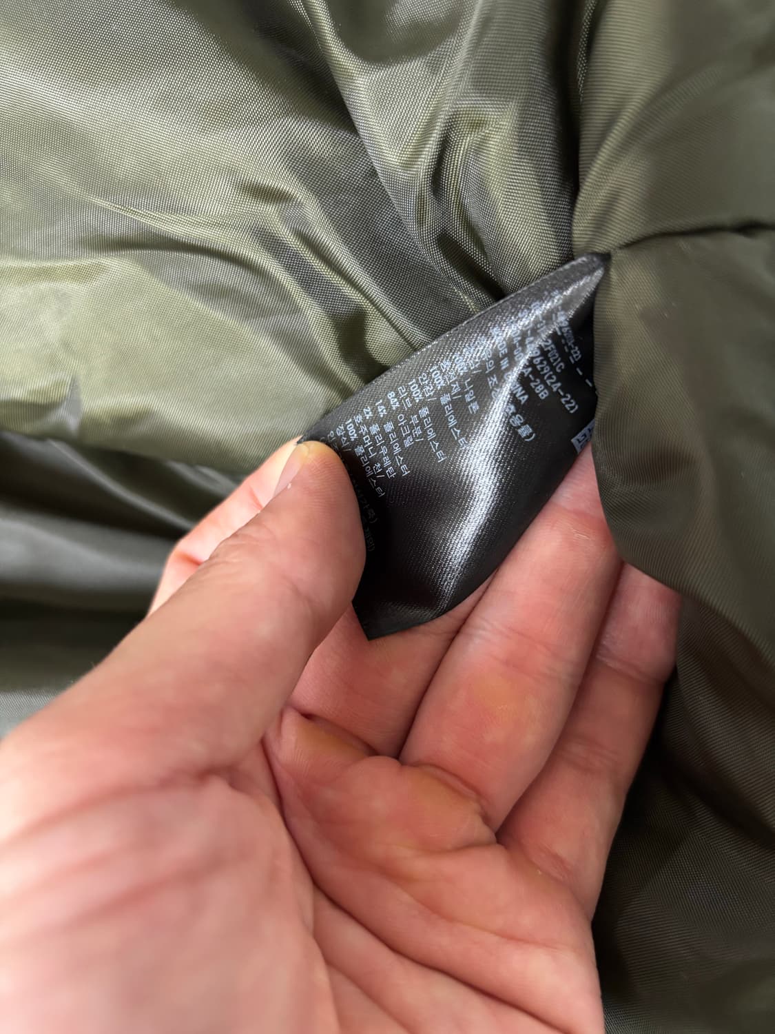 유니클로 항공점퍼 블루종 점퍼 카키 상품이미지6