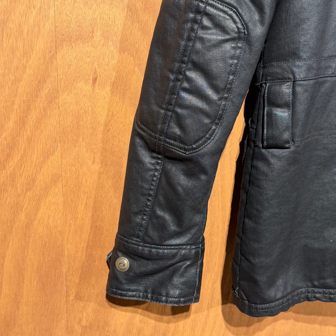 지스타 로우 데님 코팅 바이커 자켓 M 상품이미지7
