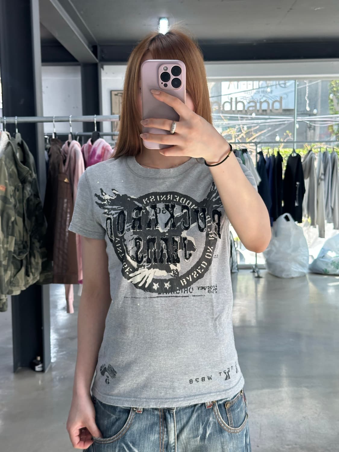 버커루 Y2k 이글 반팔티  상품이미지2