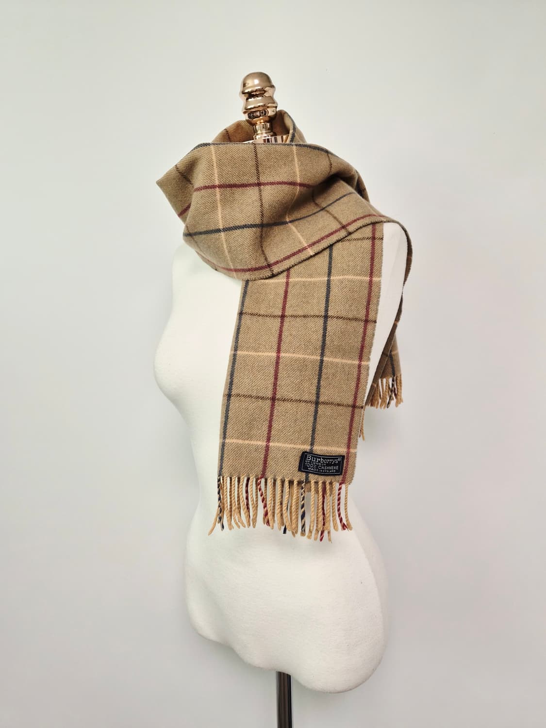 버버리 캐시미어100 머플러 목도리 상품이미지1