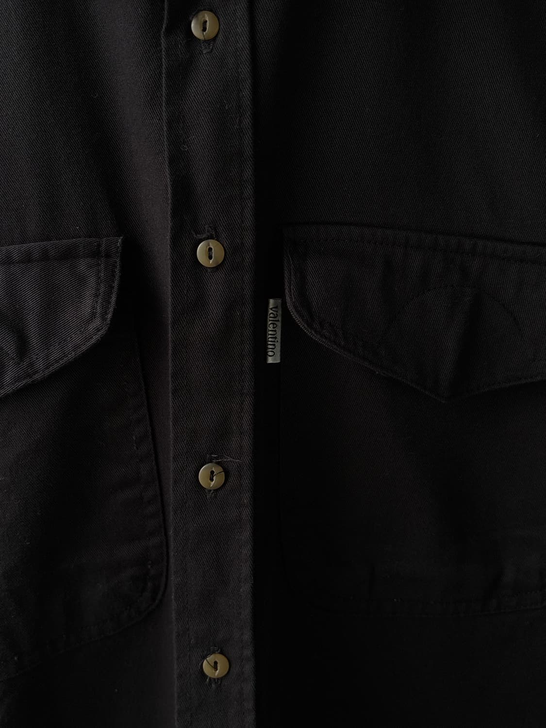 발렌티노 80‘s 밀리터리 셔츠  상품이미지4