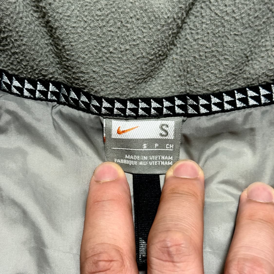 나이키 블랙 올드스쿨 고프코어 패딩 s 상품이미지6