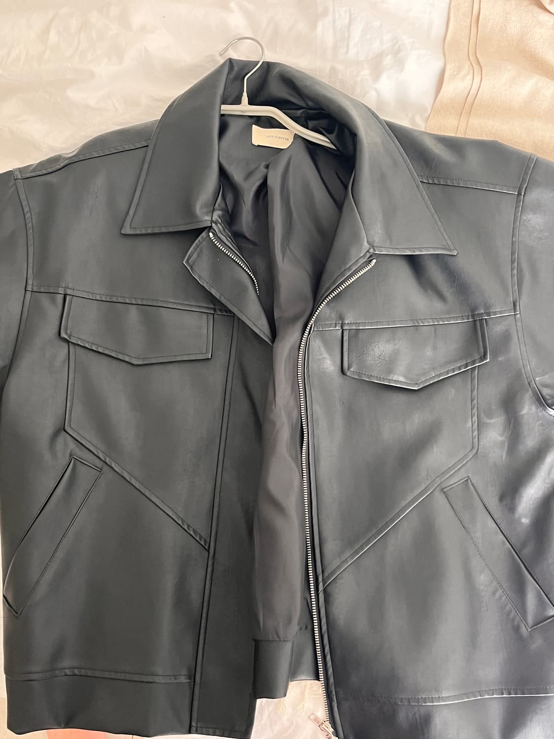 릿킴 레더자켓 블랙 상품이미지4