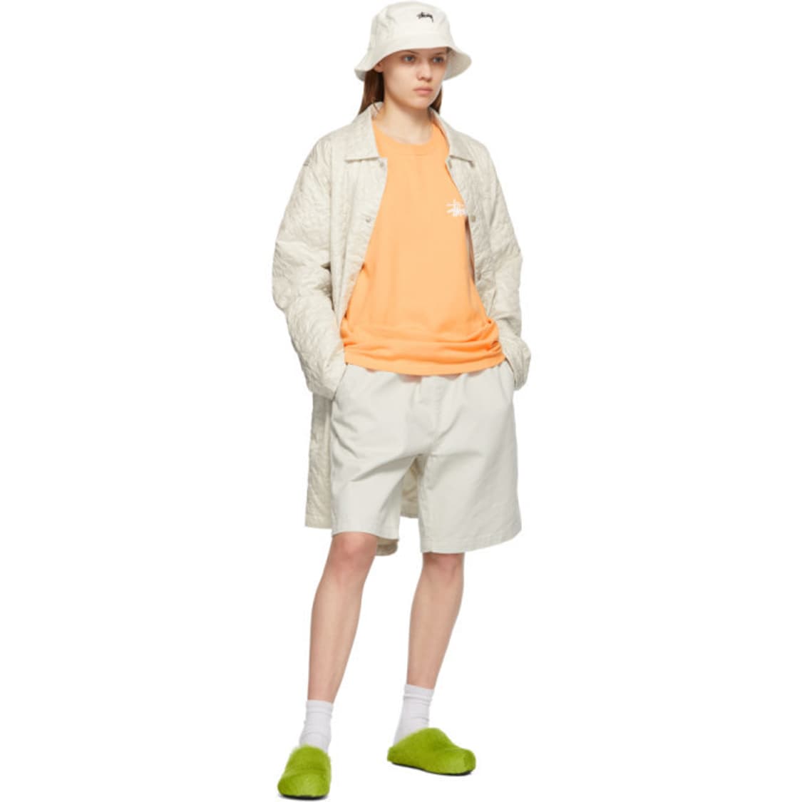 Stussy 퀼팅 코트 XL 상품이미지7
