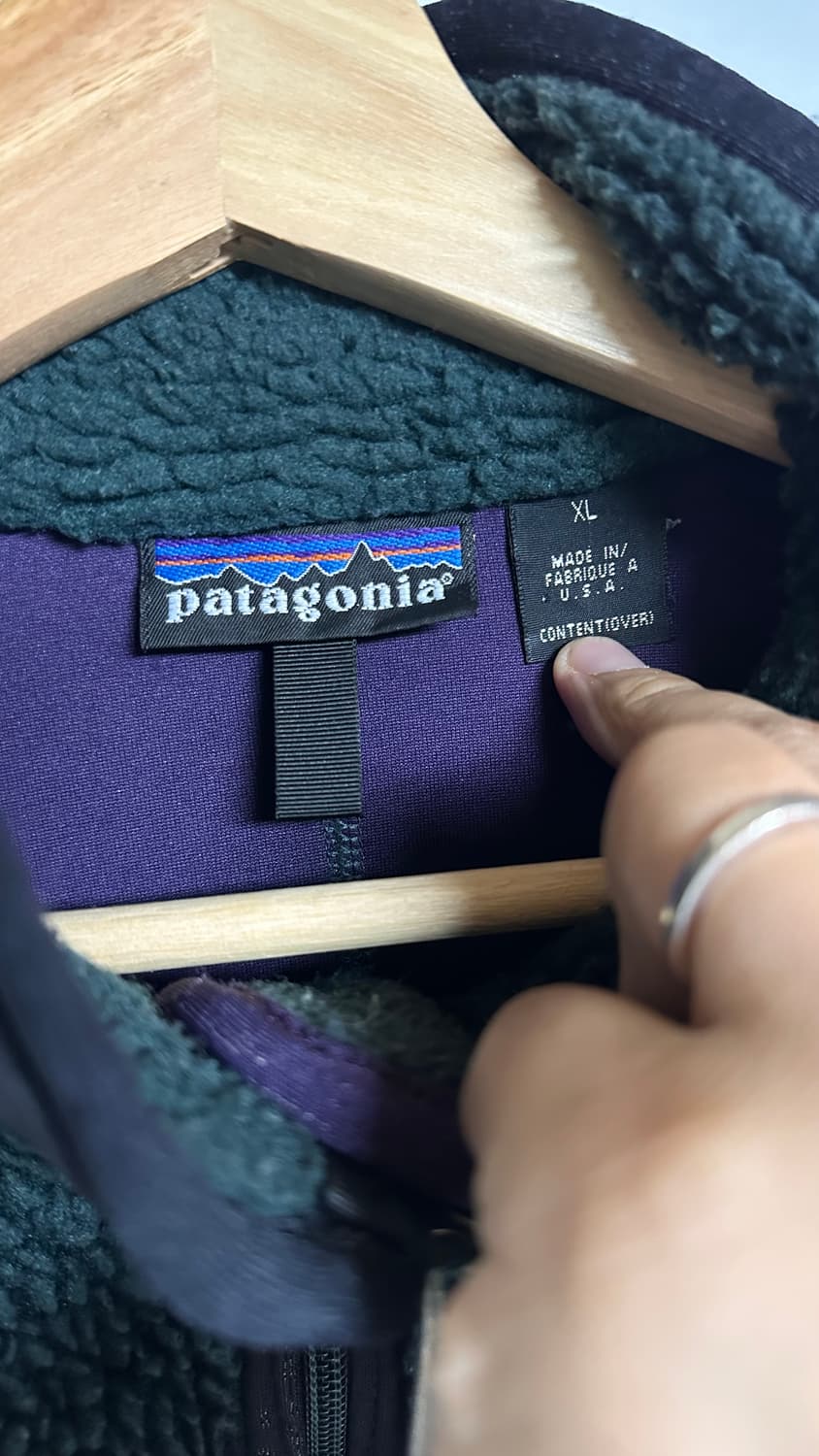 파타고니아 90’s 딥파일 PEF 딥그린 xl 상품이미지3