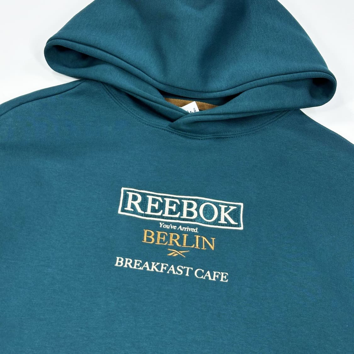 리복 클래식 센터 자수 로고 후드티 (실측 M) 상품이미지3