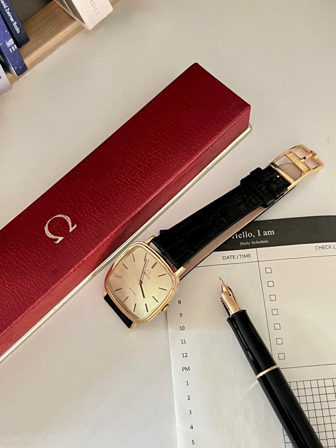 OMEGA 오메가 드빌 스퀘어 수동감기 남성 시계 상품이미지9