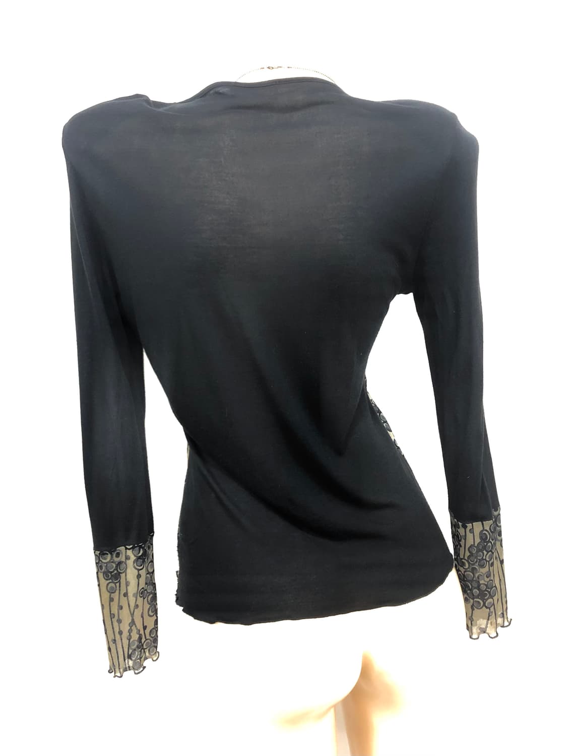 oriental pattern sheer long sleeve 상품이미지5