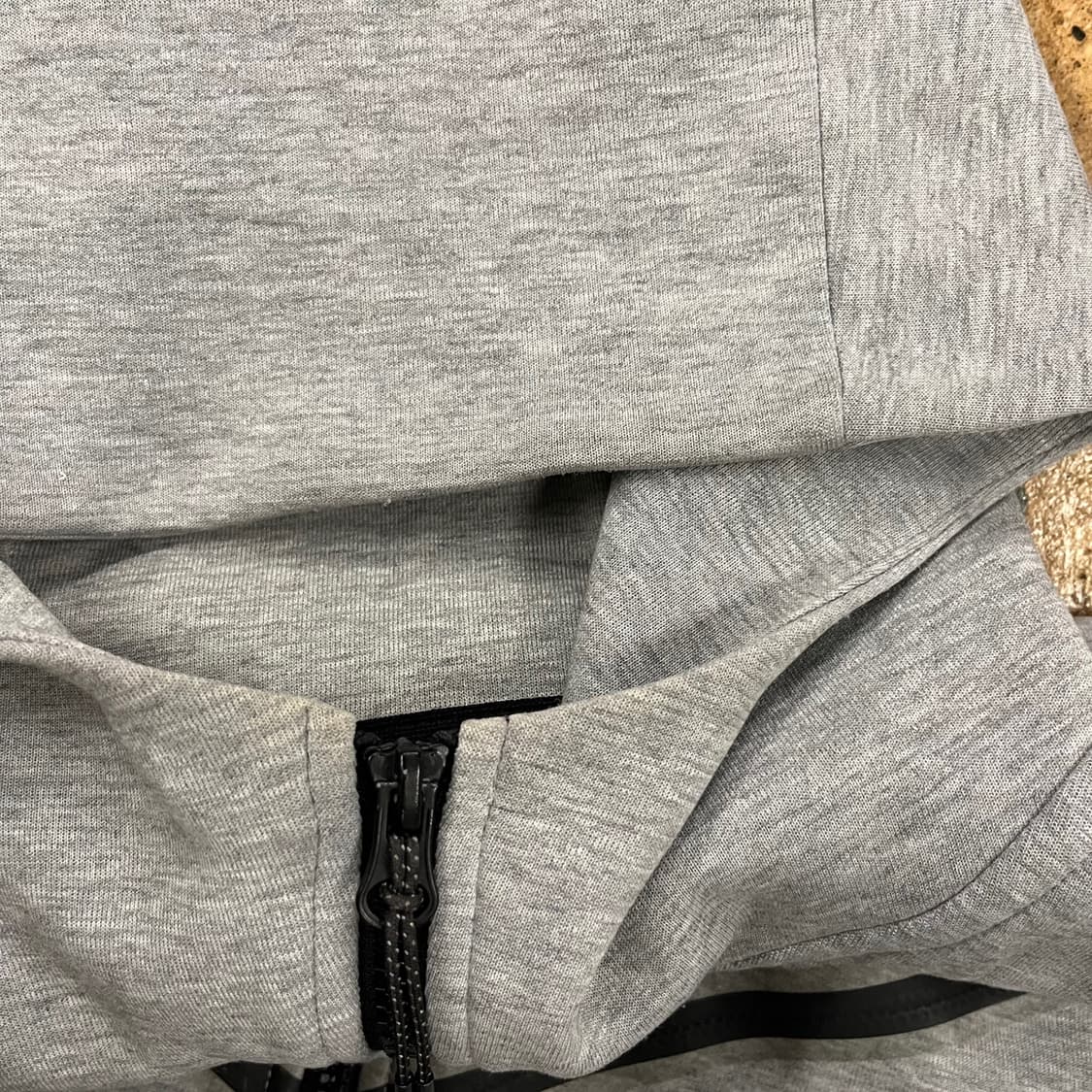 [정품/M] 나이키 테크 플리스 후드 집업 그레이 b14 상품이미지5