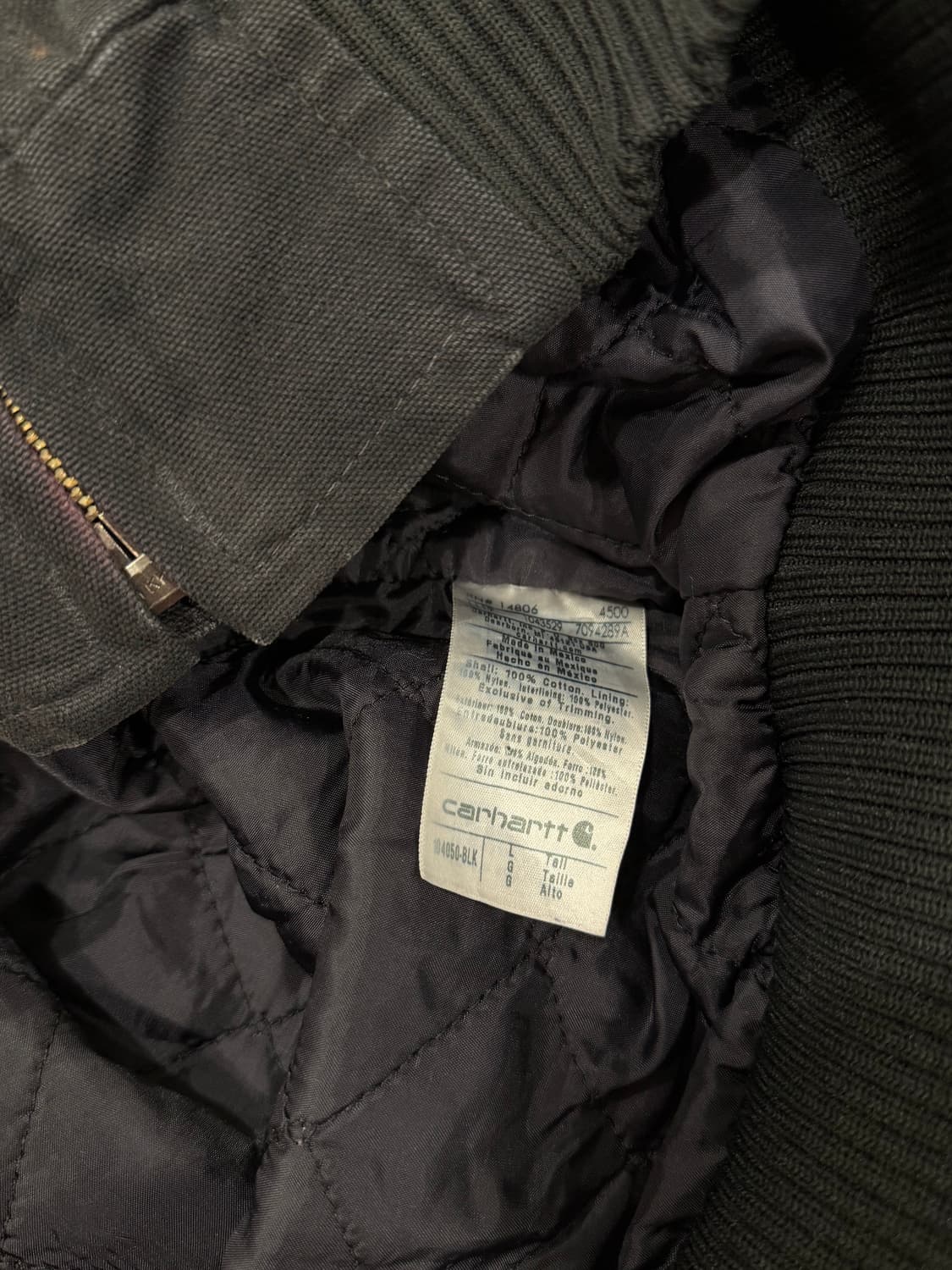 Carhartt 칼하트 덕 액티브 페이딩 후드 워크 자켓 상품이미지10