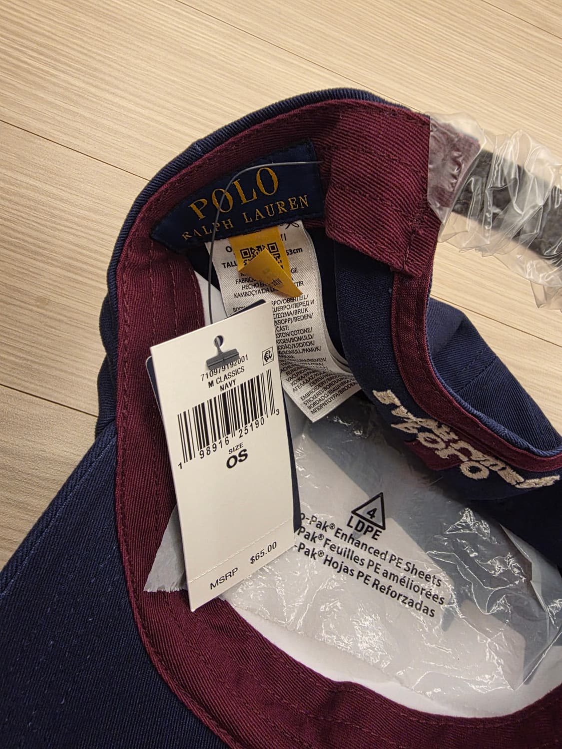 폴로 베어 볼캡 모자 새상품 팝니다 상품이미지5