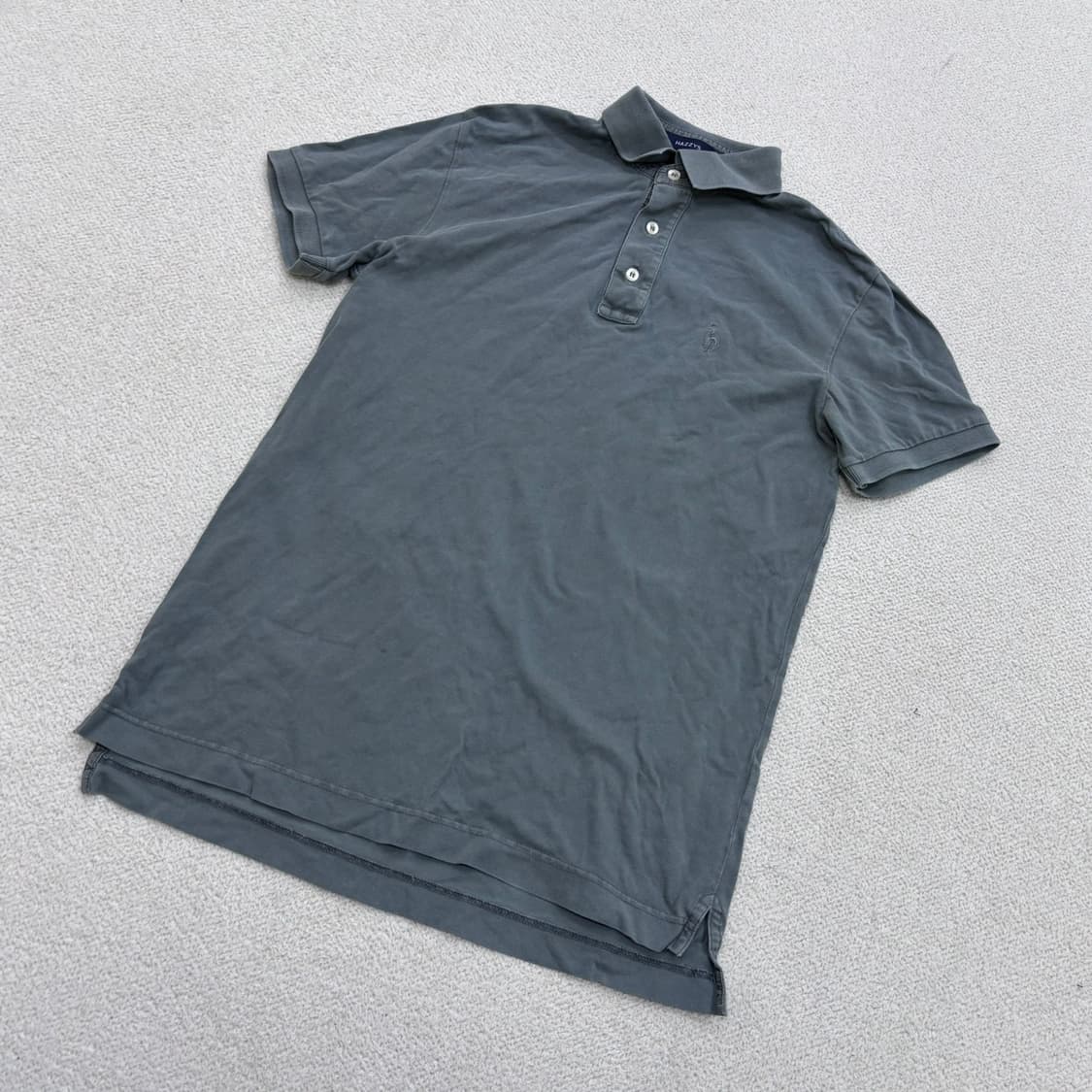 100 헤지스 남성 반팔 카라 티셔츠 0423E 상품이미지1